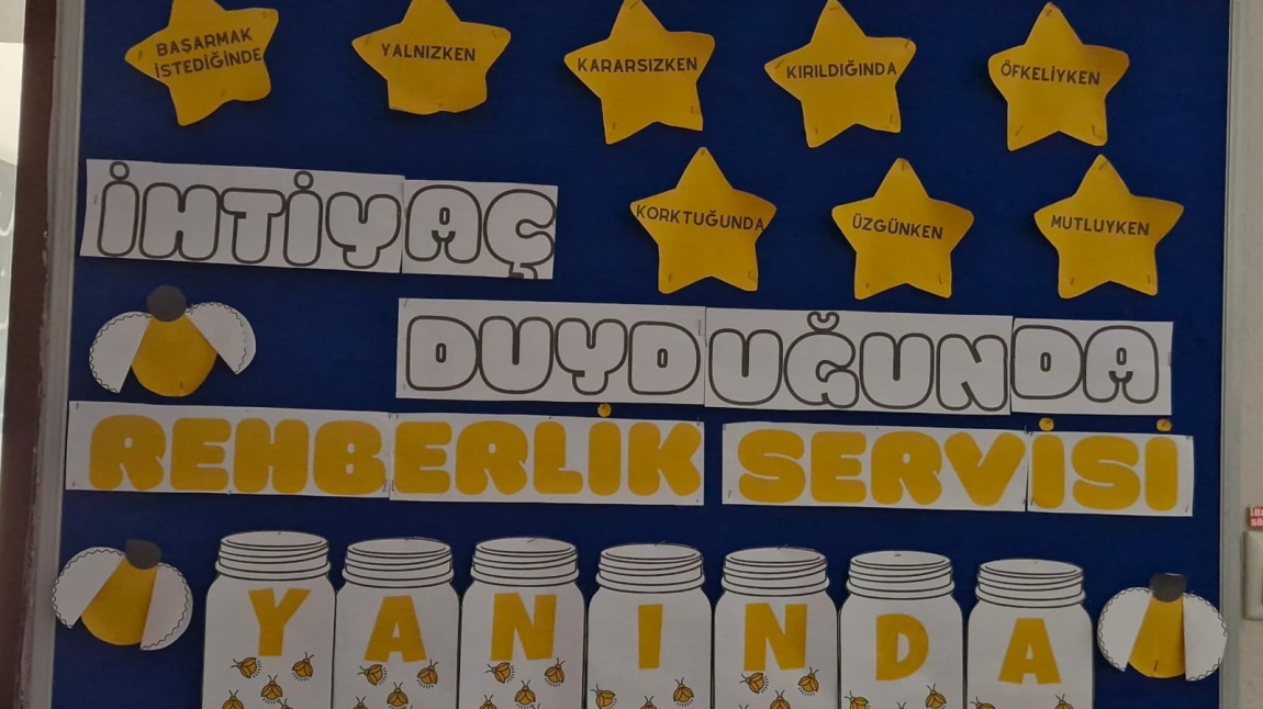 Rehberlik Panosu Hazırlanmıştır
